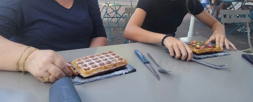 Gauffres Au Sucre Et Gauffre Aux Smarties